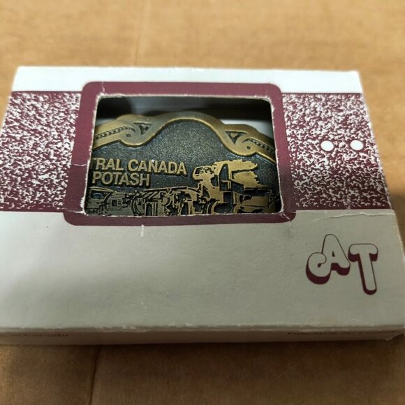 Central Canada Potash Safety First AT Belt Buckle - Picture 2 of 7